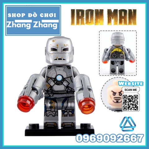 Xếp hình Tuyển tập Iron Man Avengers Endgame MK50 MK85 MK1 MK41 MK5 - Captain Marvel - Outtrider Lego Minifigures WM6055