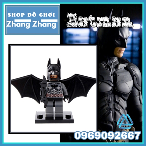 Xếp hình Batman Begins Nolan mới nhất 2020 Siêu anh hùng Lego Minifigures Xinh X015 xh105