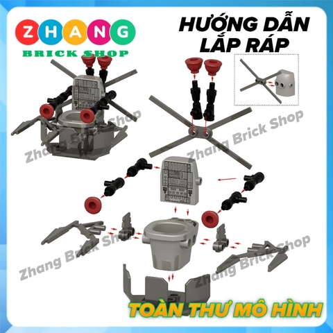 Đồ chơi mô hình nhân vật Skibidi Toilet Glitch Plungerman K2186 KDL826