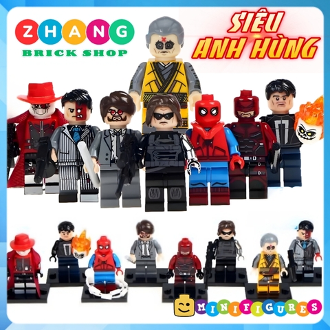 Xếp hình Kaecilius
Winter Soldier
Ghost Rider Matt Murdock
Daredevil
Two-Face
Deadshot Lego Minifigures Pogo PG8069