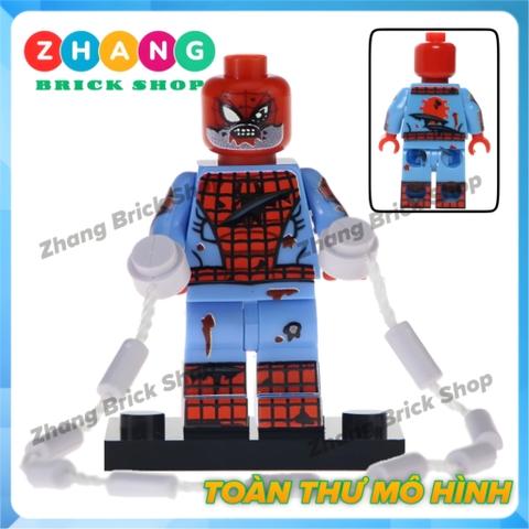 Xếp hình Dare Devil Deadshot Harley Quinn Robin Spider man Wonder Woman Joker Lego Minifigures POGO pg8196