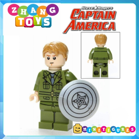 Xếp hình Captain America tuyển tập Siêu anh hùng mới nhất 2019 siêu đẹp siêu rẻ siêu hiếm Lego Minifigures Xinh X0236