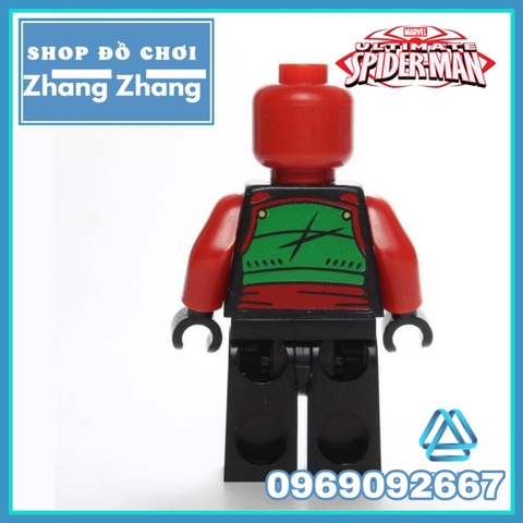 Xếp hình Samurai Spider-Man Marvel siêu anh hùng Lego Minifigures WM370