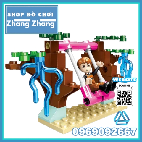 Xếp hình Công chúa tuyết trong hoạt hình Windsor Castle Lego Minifigures QL1113
