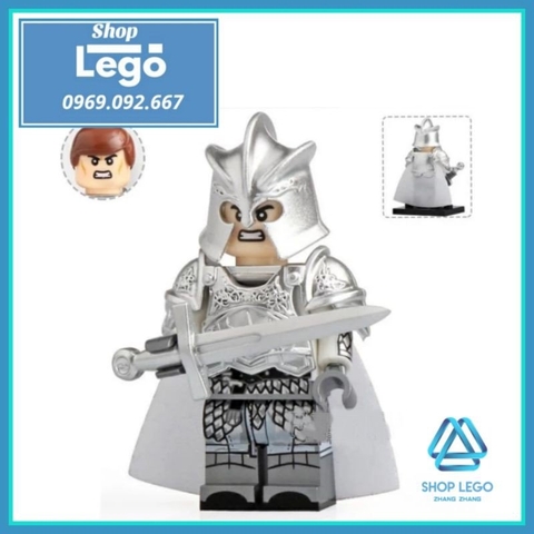Xếp hình Game of Thrones Kingsguard trong Trò chơi vương quyền Lego Minifigures Koruit KT1019