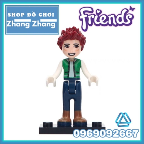 Đồ chơi xếp hình Friends Babie Olivia - Mia Kate - Stephanie Dancet - Andrea Emma Minifigures Lele F026 033