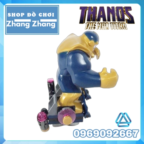 Đồ chơi Xếp hình Bigfigures Thanos Comics đại chiến vũ Marvel mới nhất Minifigures Jisi Decool 0288