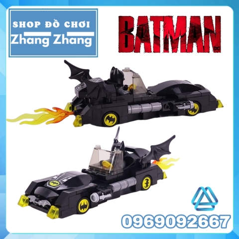 Đồ chơi Xếp hình xe Batmobile của Batman phiên bản giới hạn SY1351 MG155A