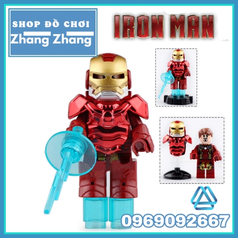 Xếp hình Iron Man Stealth Armor Lego Minifigures SY1235