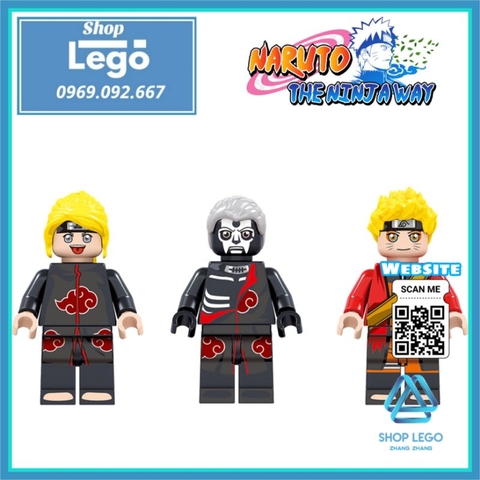 Xếp hình 429 hình Cửu Vĩ hồ Kyuubi hay Kurama trong Naruto Lego Minifigures PRCK 69631