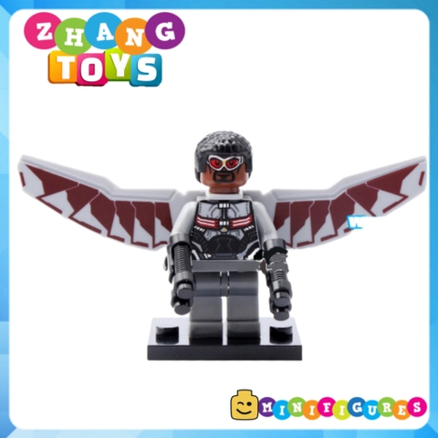 Xếp hình Avengers Civil War Falcon - Winter Soldier - She Hulk - Black Panther - War Machine Lego Minifigures Xinh x0114