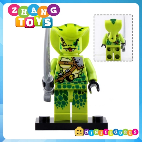 Đồ chơi Xếp hình Ninjago đại chiến tộc Rắn Xà Tinh Minifigures Lele A090 097