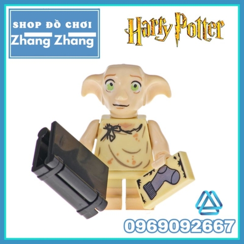Đồ chơi xếp hình Harry Potter Hermione Trelawny Cho Chang Dean Thomas Dobby Tina Scamander Minifigures POGO PG8192