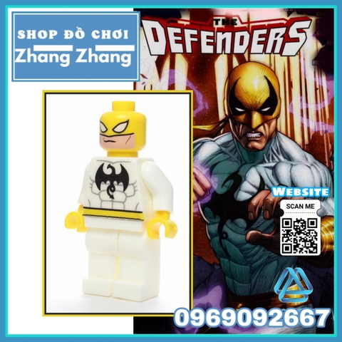 Xếp hình Iron Fist Siêu anh hùng Marvel Lego Minifigures Wm wm207