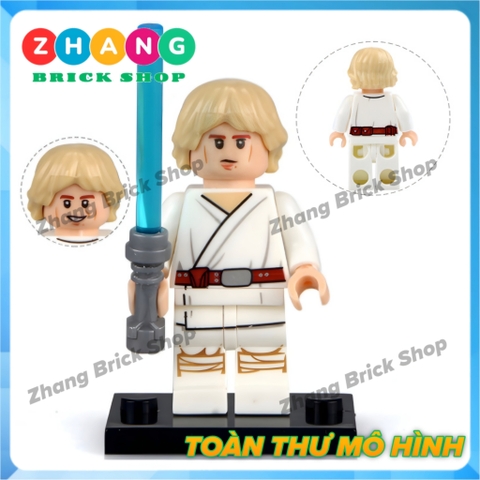 Xếp hình Star Wars Skywalker - Jinn - Leia Ahsoka - Savage - Protocol Droid - Windu - Padme Lego Minifigures Pogo PG8028