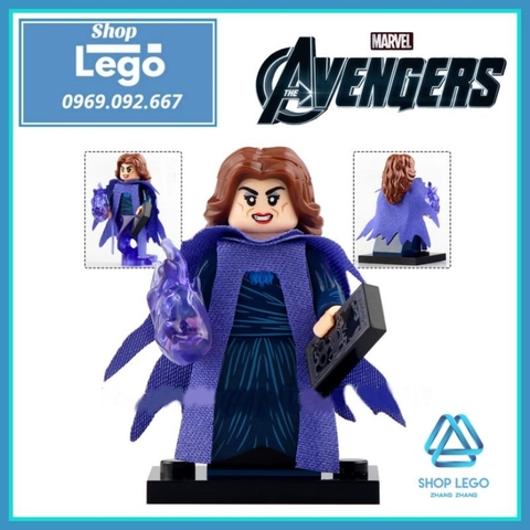 Xếp hình Wave 2 of Wandavision Scarlet Witch - Vision - Mephisto - Monica Rambeau - Tommy Lego Minifigures Xinh X0309