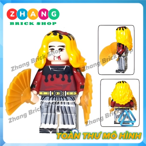 Đồ chơi xếp hình Demon Slayer trong Kimetsu no Yaiba thanh gươm diệt quỷ Minifigures KOPF KF6163