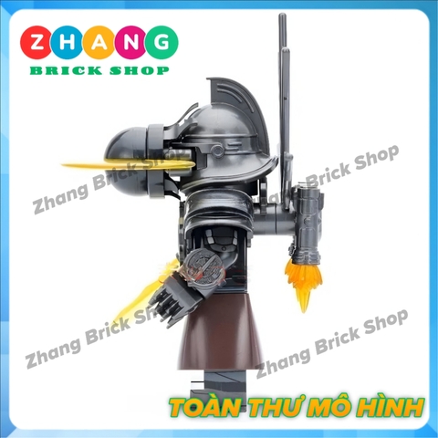 Đồ chơi mô hình nhân vật Skibidi Toilet Sinister Titan Clockman KDL852 K2332 Zhang Brick Shop