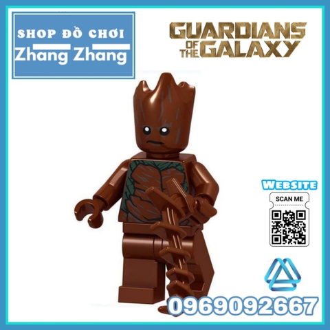 Xếp hình Iron man - Spider-man - Ebony Maw - Groot - Thor Dr Strage Black Widow Star-Lord Lego Minifigures Lele D033 040