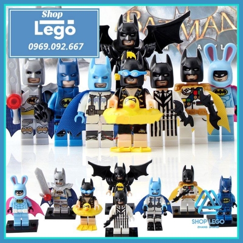 Xếp hình Batman Series tuyển tập siêu cổ Lego Minifigures POGO PG8047