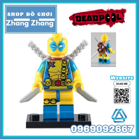 Xếp hình Deadpool X-men siêu anh hùng siêu đẹp siêu rẻ 2019 Lego Minifigures KL9004