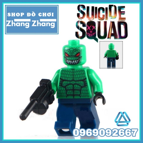 Xếp hình Joker - Killer Crock - Henchman - White Creepy trong Suicide Squad Lego Minifigures KL9008