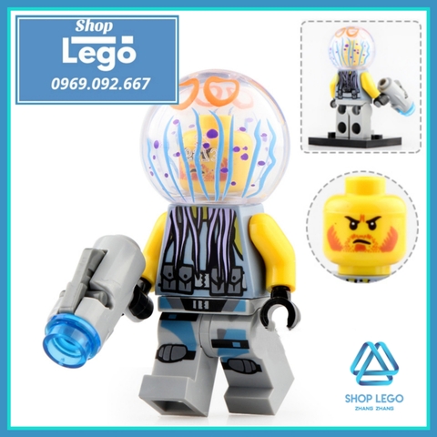 Xếp hình Ninjago đại chiến tộc Rắn và Lord Gamardo Lego Minifigures Lele A049 056
