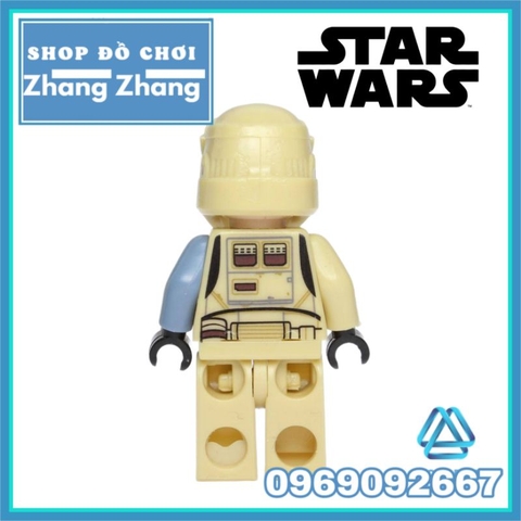 Đồ chơi xếp hình Star Wars Imperial Shoretrooper Captain Chiếc tranh giữa các vì sao Minifigures POGO PG655