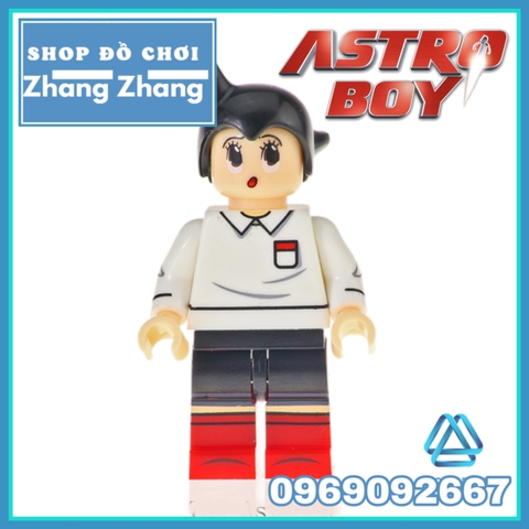 Xếp hình Tuyển tập Cậu bé Người máy Astro Boy Lego Minifigures Kopf KF6074