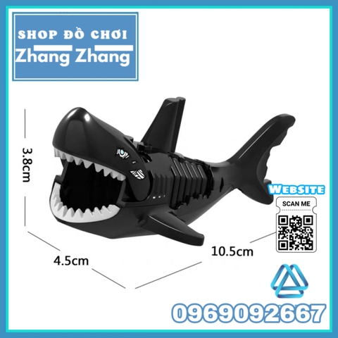 Xếp hình Lego Shark Cá mập Aquaman Siêu rẻ Lego Minifigures Lele XL001