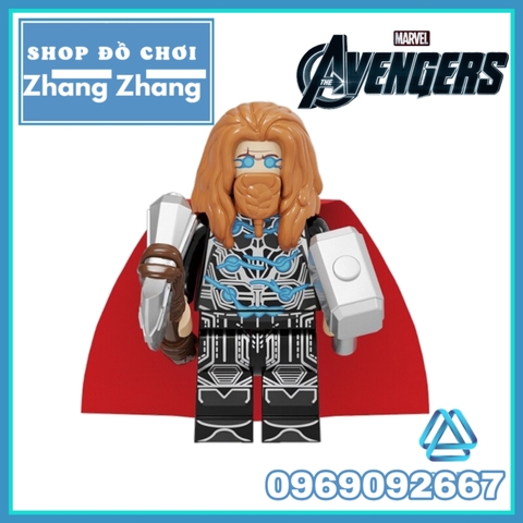 Xếp hình Loki trong Thor - The Darkness Lego Minifigures Kopf KF6101 KF1223