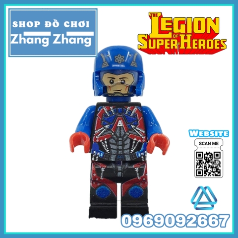 Xếp hình The Flash Atom Lightning Arkham Knight Bane Cosmic Boy DC Comics Lego Minifigures Xinh X0119