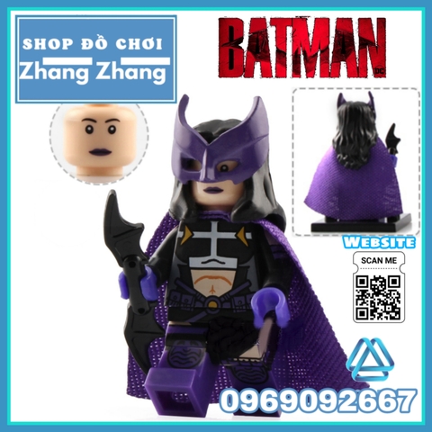 Xếp hình Batman & Huntress siêu anh hùng DC Lego Minifigures WM6027
