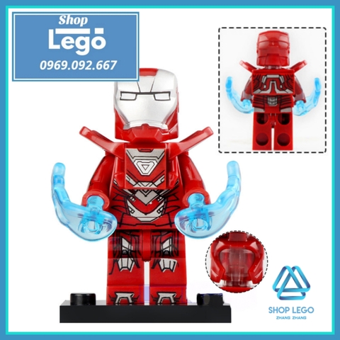 Xếp hình Biệt đội Avengers Age of Ultron mới nhất 2020 Iron Man Lego Minifigures Xinh X0267