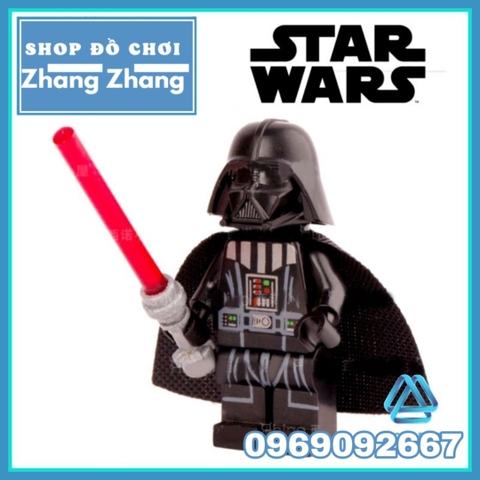 Xếp hình Star Wars nhân vật Darth Vader học trò Sith Lord Palpatine Lego Minifigures POGO PG633