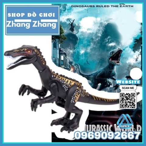 [28cm] Xếp hình Treasures Baryonychus Công viên khủng long bạo chúa Jurassic Park Lego Minifigures Kopf KF824