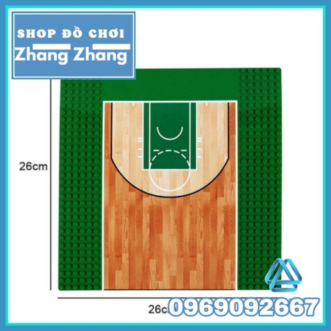 Xếp hình giải bóng rổ nhà nghề NBA đầy đủ bảng rổ Lego Minifigures Koruit KT1021-2A