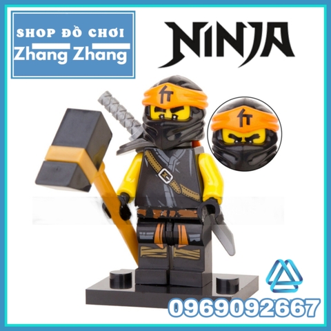 Xếp hình Ninjago đại chiến Ice Emperor mới nhất 2020 Lego Minifigures PRCK GA107 114