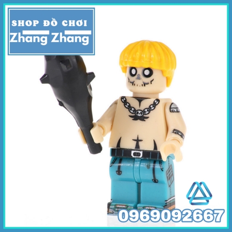 Xếp hình Halloween các nhân vật phim kinh dị Scared Lego Minifigures POGO PG8174