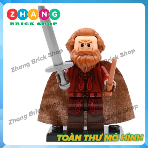Xếp hình Harry Potter - Dumbledore - Horace - Dolores - Salazar - Helga - Madame - Rubeus Lego Minifigures WM6059