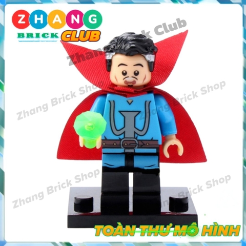 Xếp hình Strage - Clea - The Beast - Black Bolt - Baron Mordo - Ancient One - Mr Fantastic Lego Minifigures Xinh X0128