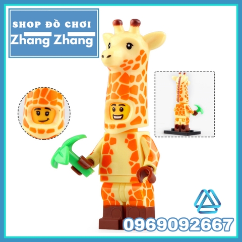 Xếp hình Nữ Hoàng băng giá Frozen Elsa Anna Mascot - Dude - Hula Lula - Lucy Candy Rapper Kitty Lego Minifigures WM6067