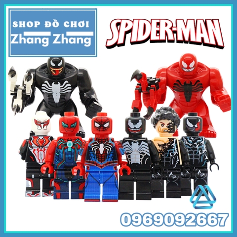 Xếp hình Spider-man đại chiến Venom Lego Minifigures DLP9084