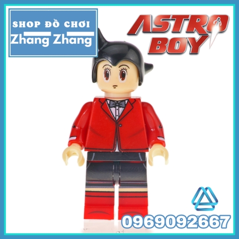 Xếp hình Tuyển tập Cậu bé Người máy Astro Boy Lego Minifigures Kopf KF6074