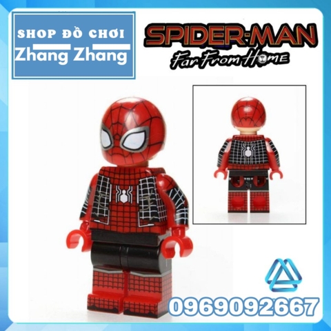Xếp hình người nhện Spider-Man Far From home Lego Minifigures Kopf KF6090 KF1163