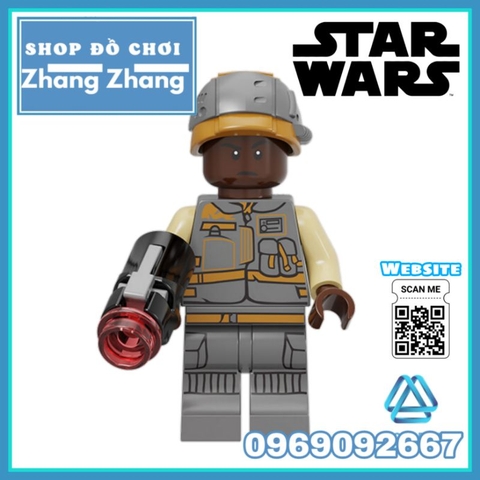 Đồ chơi xếp hình Star Wars Storm Trooper - Rebel Trooper First Order Flametrooper Minifigures POGO PG8290