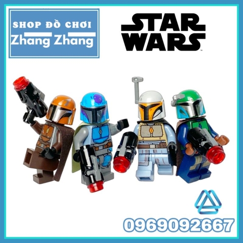 Đồ chơi xếp hình Star Wars Mandalorian Battle Pack Chiến tranh giữa các vì sao Minifigures K-007