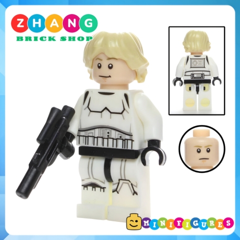 Xếp hình Star Wars Han Solo - Shaak Ti - Luminara Unduli - Luke Skywalker - Oola MTarkin Lego Minifigures POGO PG8051
