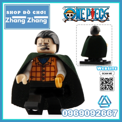 Xếp hình One Piece Borsalino - Nami - Nico Robin
- Crocodile
- Zoro - Luffy Lego Minifigures Koruit XP036 041