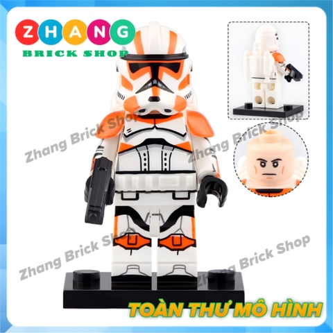 Xếp hình Star Wars Regiment - Wolf Pack - Commander Thorne - Camino Guard - Purgatory - Horn Lego Minifigures KT1043